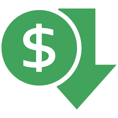 Lower Cost Icon